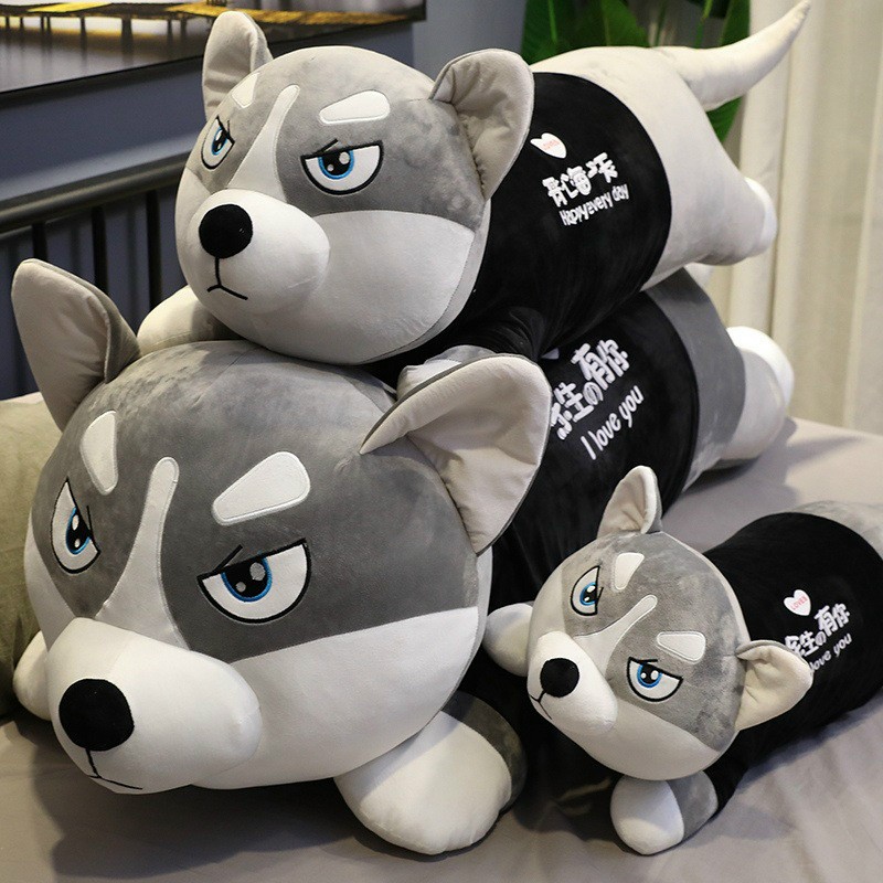 Gối Mền chó husky