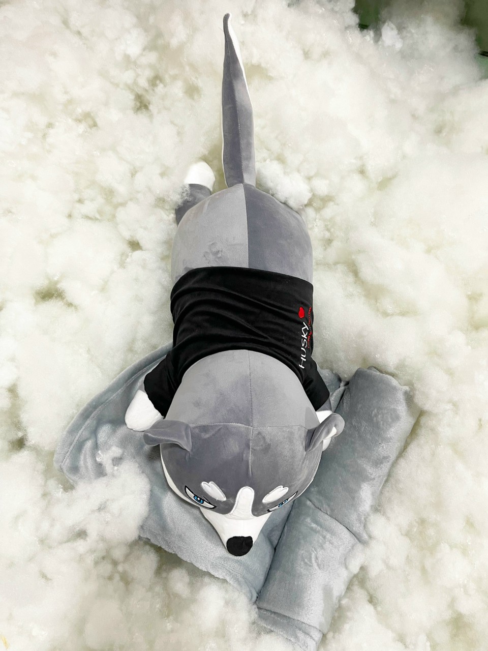 Gối Mền chó husky