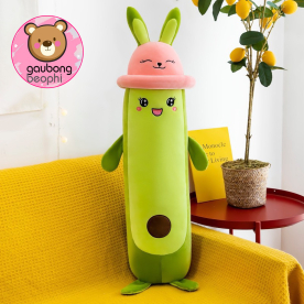 Thú Bông Gối ôm Bơ đội nón