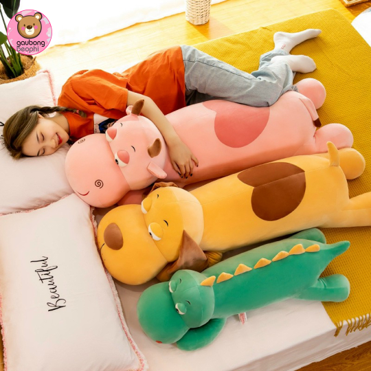 Gối Ôm Bộ 3 Thú Mắt Lồi