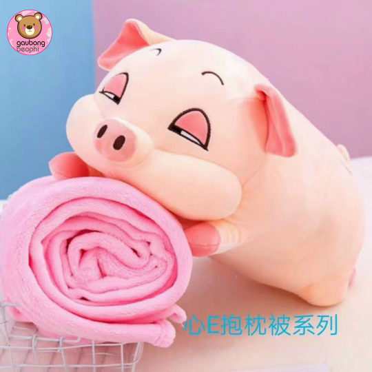 Heo Đờ Đẫn Hồng 40cm